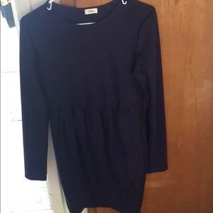 Long Sleeve Purple Dress